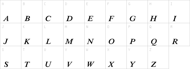 Uppercase characters