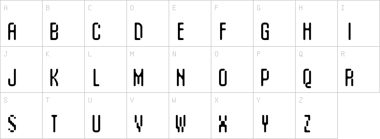 Uppercase characters