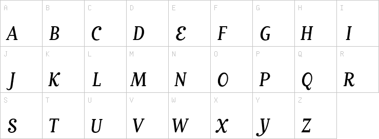 Uppercase characters