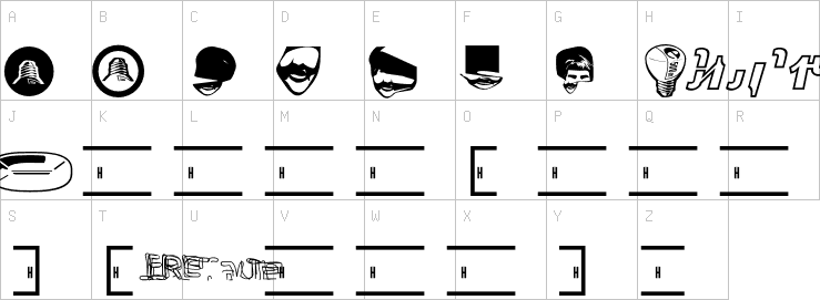 Uppercase characters