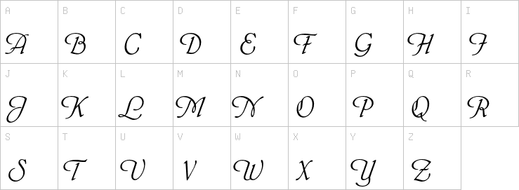 Uppercase characters