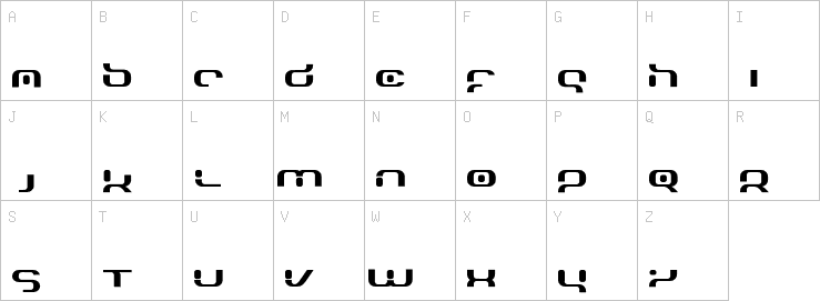 Uppercase characters