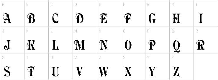 Uppercase characters