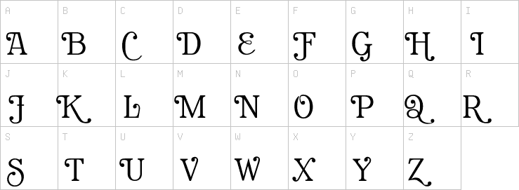 Uppercase characters