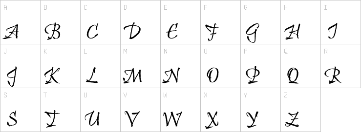 Uppercase characters