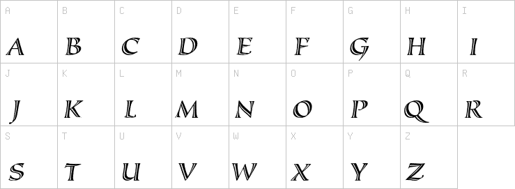 Uppercase characters