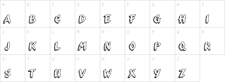 Uppercase characters