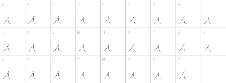 Uppercase characters