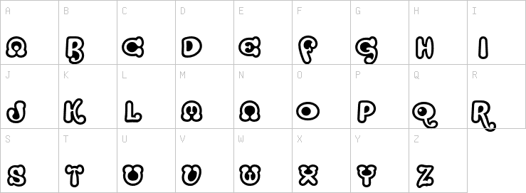 Uppercase characters