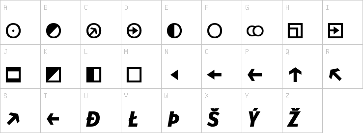 Uppercase characters