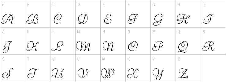 Uppercase characters