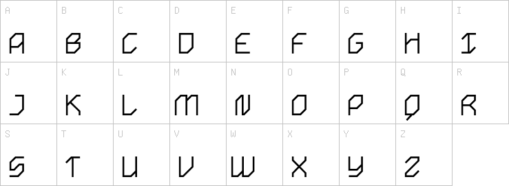 Uppercase characters