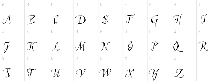 Uppercase characters