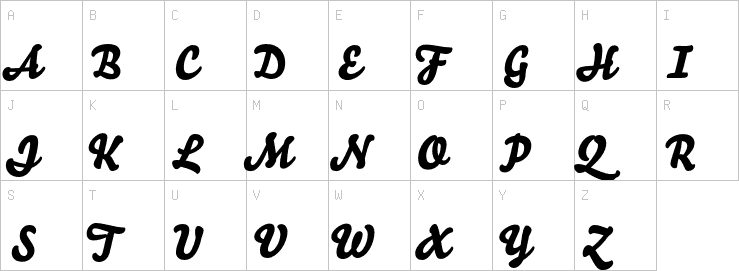 Uppercase characters