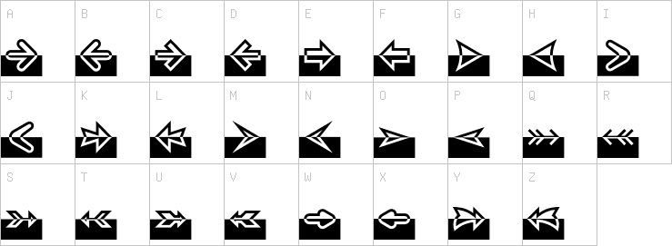 Uppercase characters