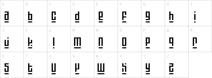 Uppercase characters