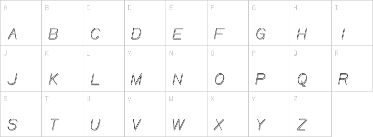 Uppercase characters