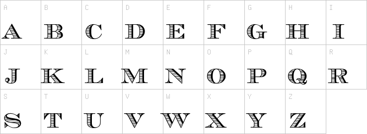 Uppercase characters