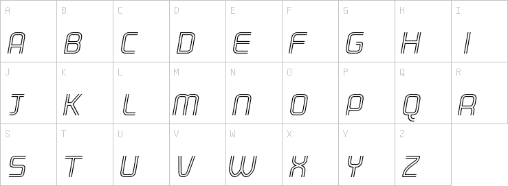 Uppercase characters