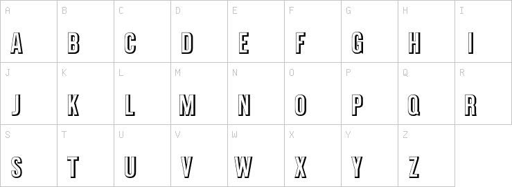 Uppercase characters