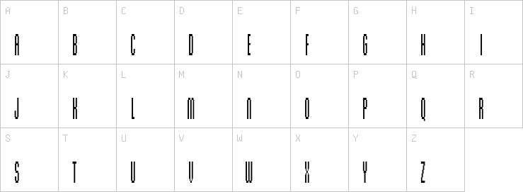 Uppercase characters