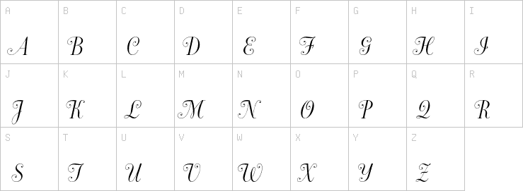 Uppercase characters