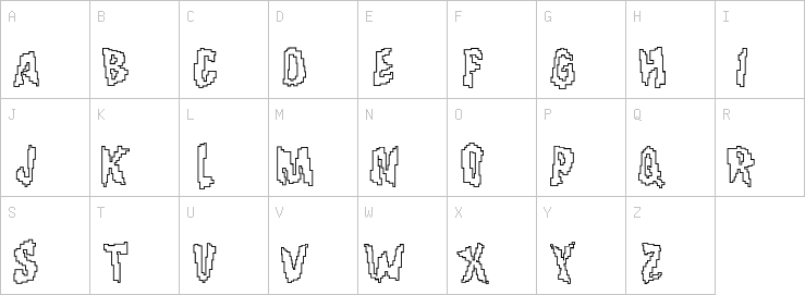 Uppercase characters