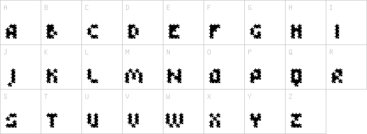 Uppercase characters