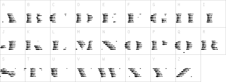 Uppercase characters