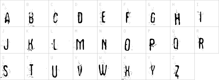 Uppercase characters