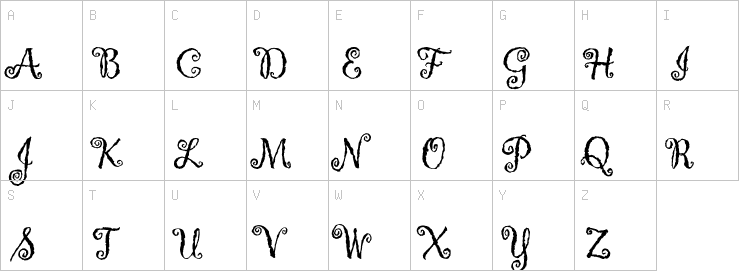 Uppercase characters