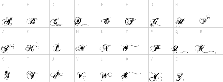 Uppercase characters