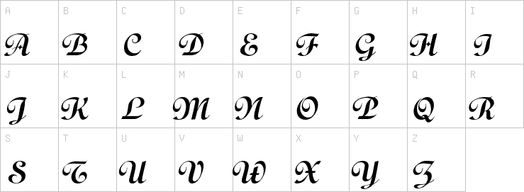 Uppercase characters