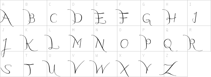 Uppercase characters