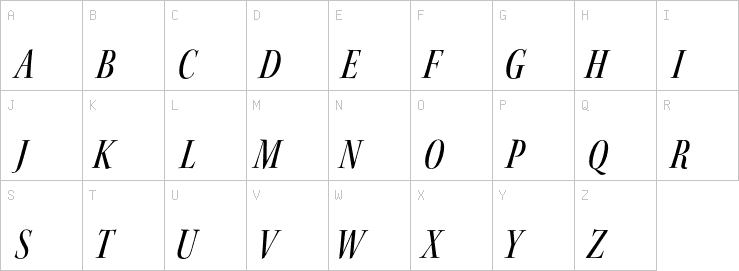 Uppercase characters