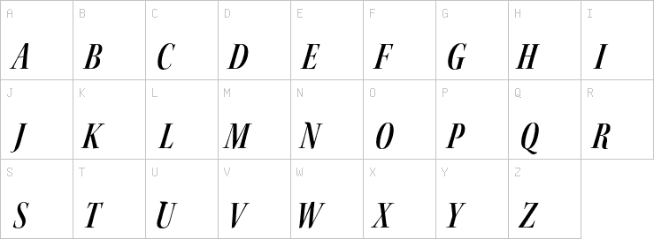 Uppercase characters