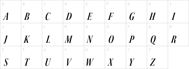 Uppercase characters