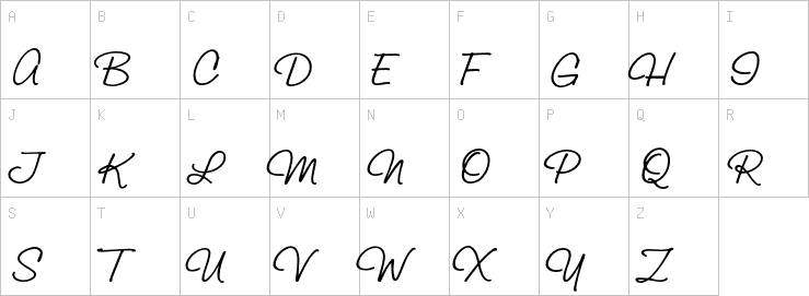 Uppercase characters