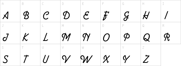 Uppercase characters