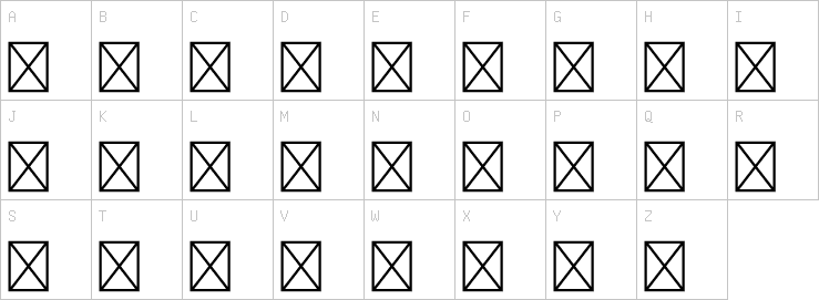 Uppercase characters