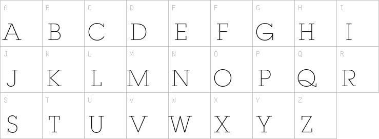 Uppercase characters