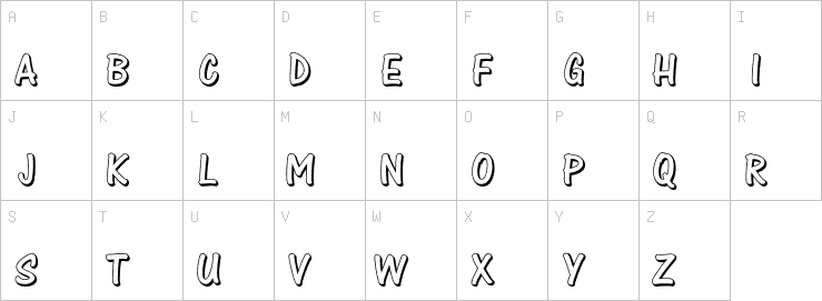 Uppercase characters