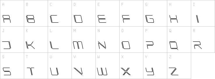 Uppercase characters