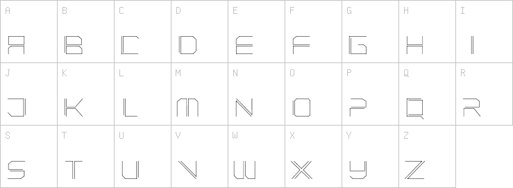 Uppercase characters