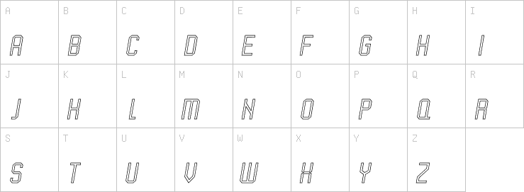 Uppercase characters