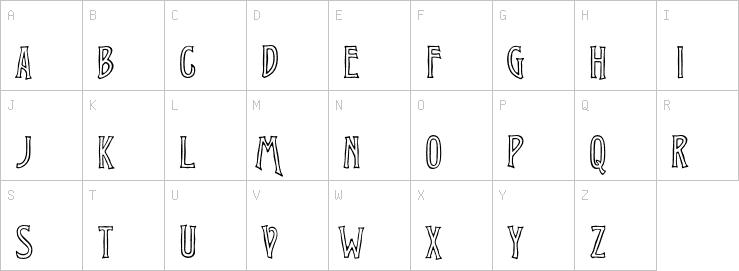 Uppercase characters