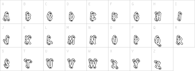 Uppercase characters