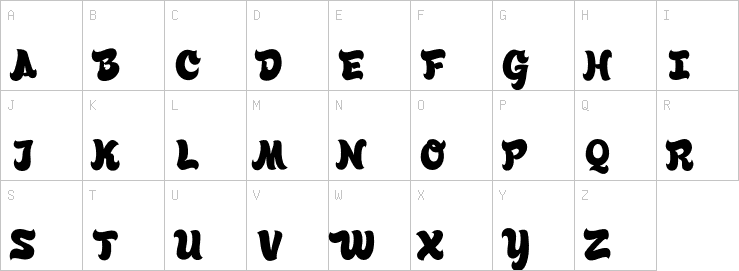 Uppercase characters