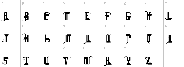 Uppercase characters