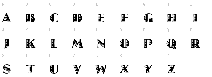 Uppercase characters